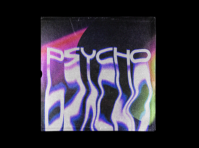 Обложка для альбома PSYCHO cover cover art cover design design graphic design