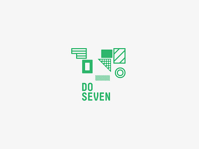 Do Seven brand branding icon identity letters logo map marathon mark minimal sign typography