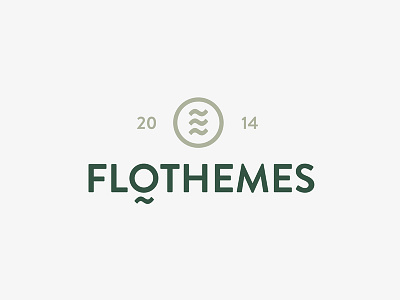 Flothemes - Logo brand branding developer icon identity letters logo mark minimal sign theme typography