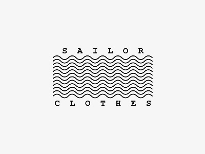 Sailor Clothes - Logo branding clothes fashion icon identity logo logotype mark shirt sign typography