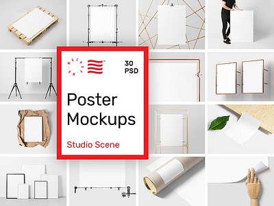 Mr.Mockup - Poster Mockups