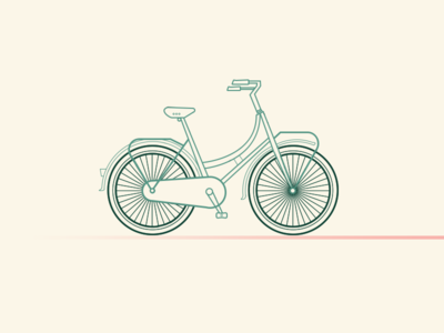 Dutch bike (illustration)
