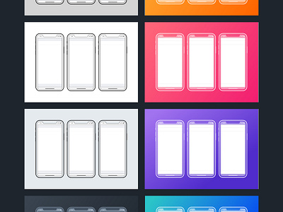 Free Outline Mockups For Wireframing By Lubos Volkov On Dribbble