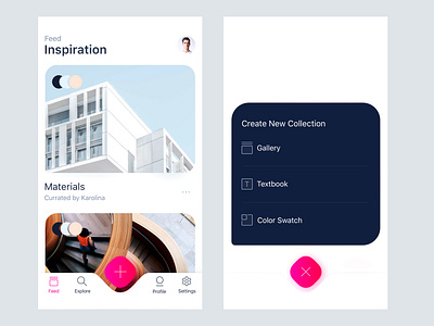 Inspiration Image Feed by Luboš Volkov on Dribbble