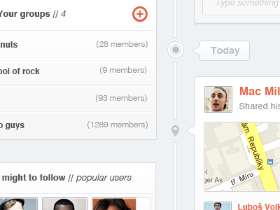 Timeline part (wip) by Luboš Volkov on Dribbble