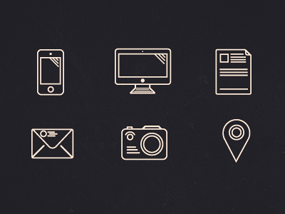 Outline icons (set)