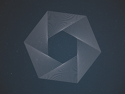hexagon star design graphic design star