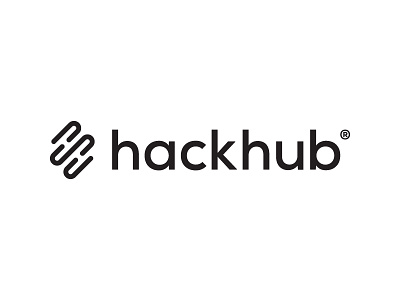HackHub design graphic hack logo tech