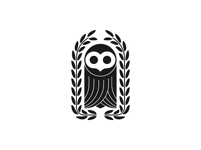 Owl design graphic logo owl tech