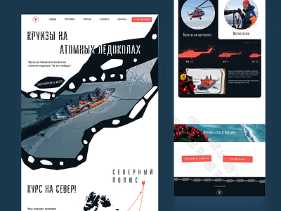 Landing Page for Cruises on Nuclear Icebreaker