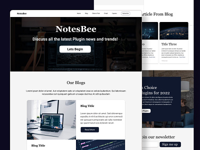 WordPress Blogsite Design