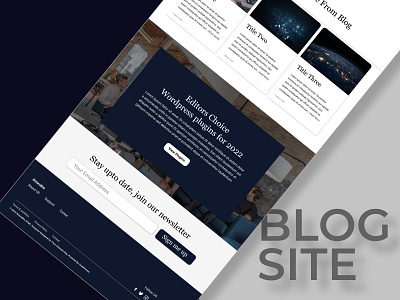 WordPress Blogsite Design