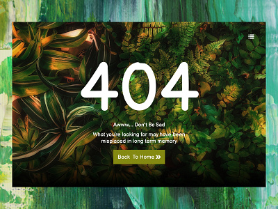 404 Page not found 3.0