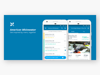 American Whitewater Android app