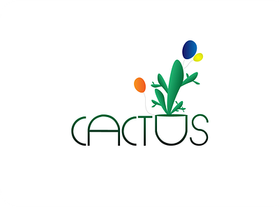 cactus illustration logo