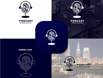 CCS PODCAST LOGO animation apparel branding clean clothing design graphic design icon identity illustration logo modern monogram motion graphics simple typography ui