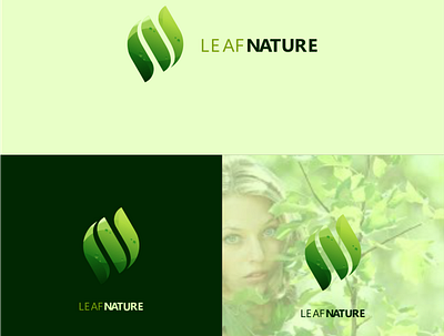 leafNATURE animation apparel branding clean clothing design graphic design icon identity illustration line art logo modern monogram motion graphics simple typography ui