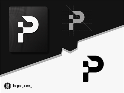 FP logo concept 3d animation apparel branding clean clothing design graphic design icon identity illustration logo modern monogram motion graphics simple typography ui