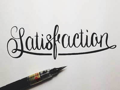 Satisfaction brush