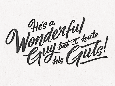 The Busboy S02•E12 design handlettering lettering quote script seinfeld sitcom texture theseinfeldproject vector