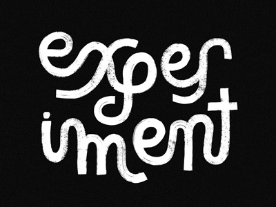Experiment texture dry brush ink playful fun experiment flat