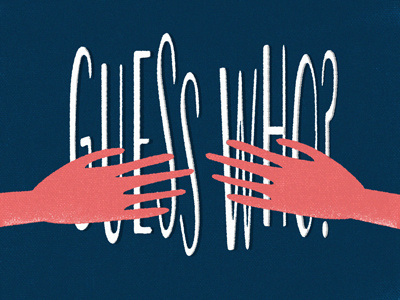 The Seinfeld Chronicles S01•E01 comedy guess who guesswho hand lettering hands lettering seinfeld sitcom texture typography