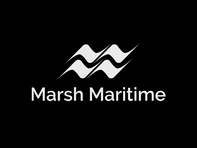 Logo for consultancy activities in the maritime sector brand brand identity branding consultancy design graphic design illustration logo m maritime sea vector