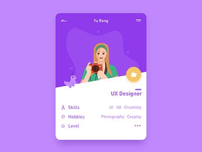 Design team-Yurong camera card illustration painting people photography plat sing sport toy ui vector