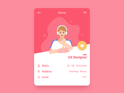 Design team-Dorcey card clean illustration illustrator painting people photography plat sport toy ui vector