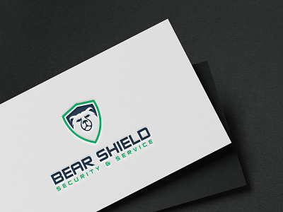 BEAR SHIELD bear branding creative design graphic design illustration logo logomark logos rezaalfarid204 shield simple vector