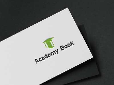 ACADEMY BOOK academy book branding creative design graphic design illustration logo logomark logos simple