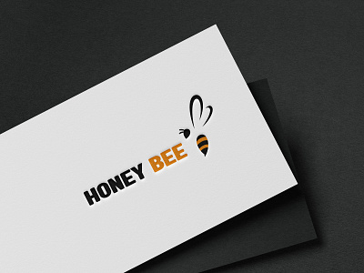 HONEY BEE bee branding creative design graphic design honey illustration logo logomark logos simple