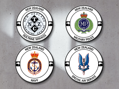 Military Group badges