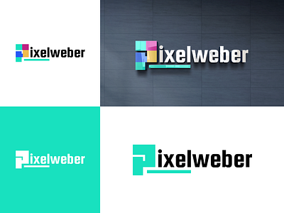 Pixelweber logo (concept-2)