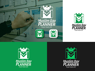 Muslim day Planner Logo
