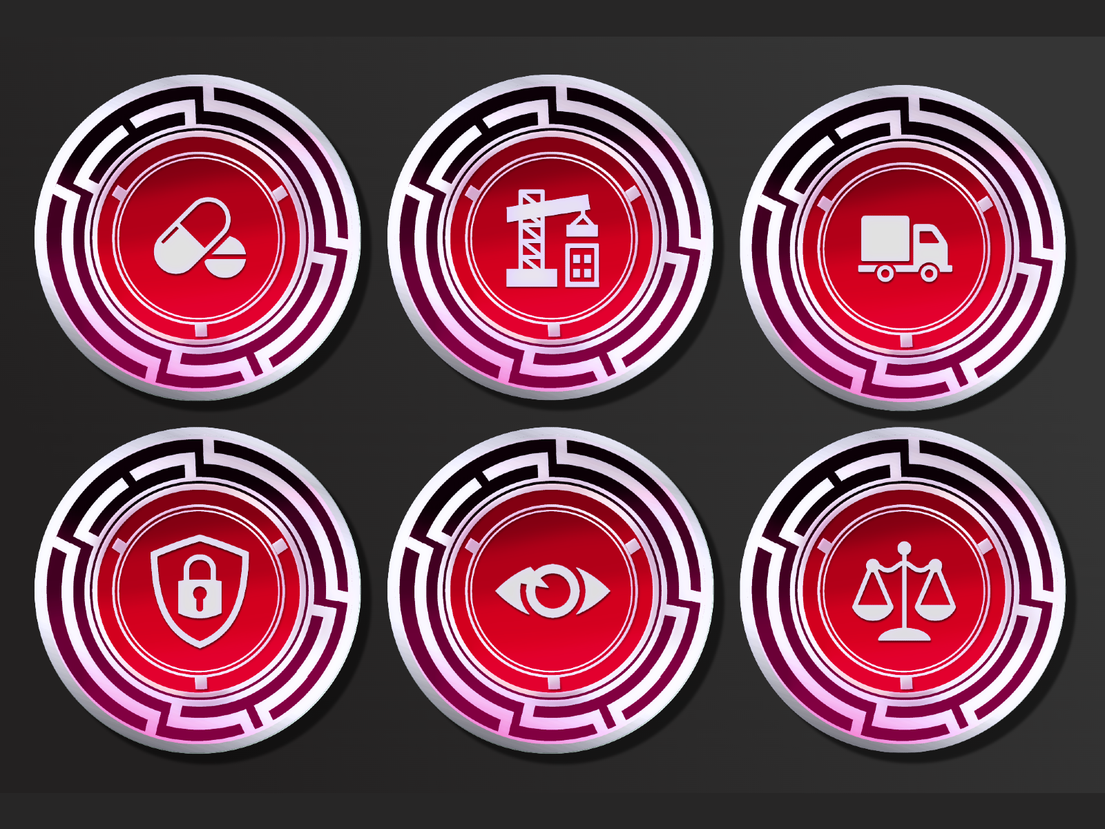 SCP FOUNDATION ICONS II by Magma on Dribbble