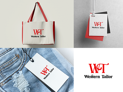 Western Tailor logo Concept-1 3d animation branding design graphic design illustration logo ui ux vector