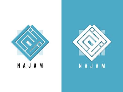 Najam calligraphic logo concept-2