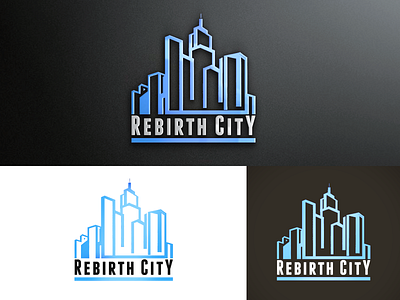 Rebirth city logo concept-1 3d animation branding design graphic design illustration logo ui ux vector