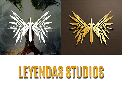 Leyendas studios emblem 3d animation branding design graphic design illustration logo ui ux vector