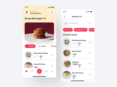 Foodline - Food Delivery App UI Kit android delivery design eat food food delivery ios ios design mobile mobile design restaurant ship shipping tracking ui ui8 uidesign uikit ux uxdesign