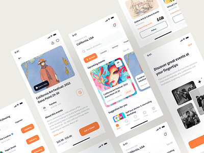 Evenline - Event Booking App UI Kit