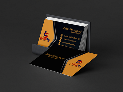 Businesscard design. Corporate brand identity