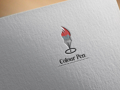 Colour pen | logo design