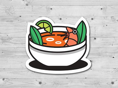 Tom Yum Sticker food sticker tom yum