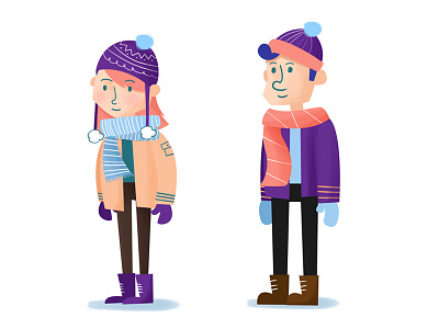 Character design character concept design hat skiing winter