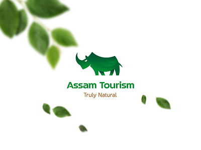 Assam Tourism Logo alak5198 branding design flat icon illustration lettering logo minimal type typography vector
