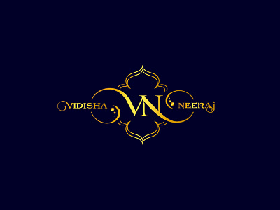 Vidisha weds Neeraj alak5198 alakesh animation branding character design flat icon identity illustration illustrator lettering logo logo design minimal type typography vector