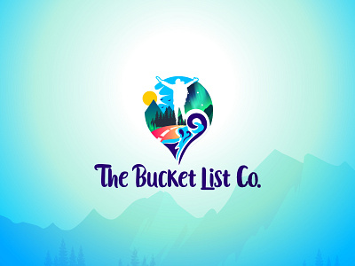 The Bucket List Co. alak5198 alakesh brand branding character design design concept designerwala icon identity illustration illustrator lettering logo type typography vector website