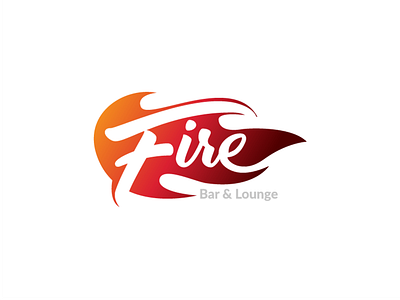 Fire : Bar & Lounge alak5198 alakesh animation art brand branding character design flat icon identity illustration illustrator ios lettering logo minimal type typography vector